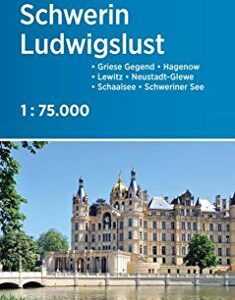 Radkarte Schwerin Ludwigslust (RK-MV04): Griese Gegend – Lewitz – Hagenow – Neustadt-Glewe – Schaalsee – Schweriner See (Bikeline Radkarte)
