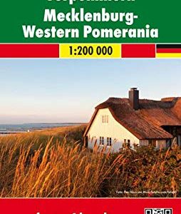 Mecklenburg-Vorpommern, Autokarte 1:200.000