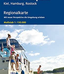 ADAC Regionalkarte Deutschland Blatt 2 Mecklenburgische Küste und Seenplatte: 1:150 000, Kiel, Hamburg, Rostock (ADAC Regionalkarten 1:150.000)
